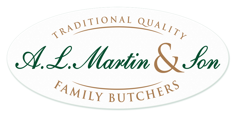 Okehampton Butchers Devon - Superb traditionally aged British meats, personally created sausages and a delicious range of home cooked meats all available for delivery direct to your door. A L Martin & Son